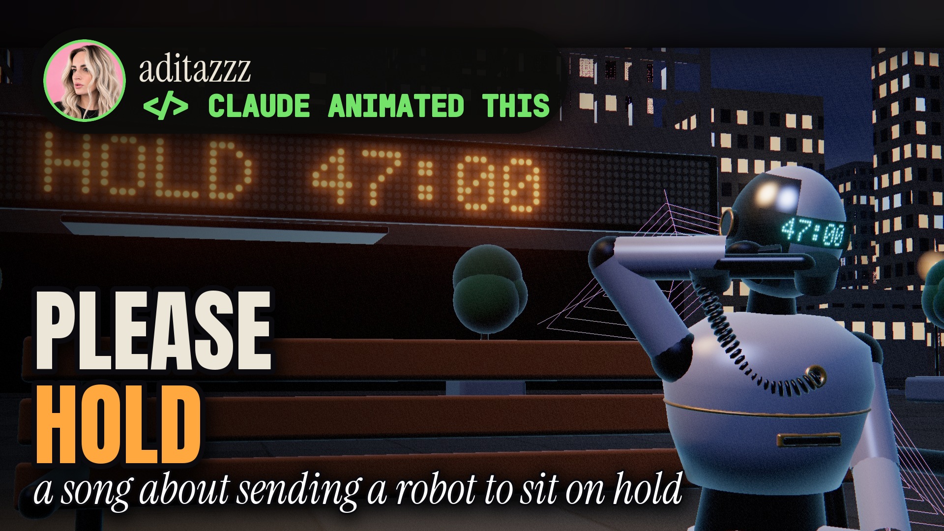 Please Hold (I'd Rather Chew Glass Than Call)